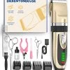 Pawwy Dieren Tondeuse Set Draadloos Voor Honden En Katten – Voor Dikke Vacht - Hondentondeuse – Hondentrimmer - Scheerapparaat - Goud 1 Pawwy Dieren Tondeuse Set Draadloos Voor Honden En Katten – Voor Dikke Vacht - Hondentondeuse – Hondentrimmer - Scheerapparaat - Goud -Hondenbenodigdheden 1000x1200