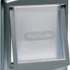 Petsafe 757 Hondenluik - Medium - Zilver/Tranparant 1 Petsafe 757 Hondenluik - Medium - Zilver/Tranparant -Hondenbenodigdheden 1020x1200