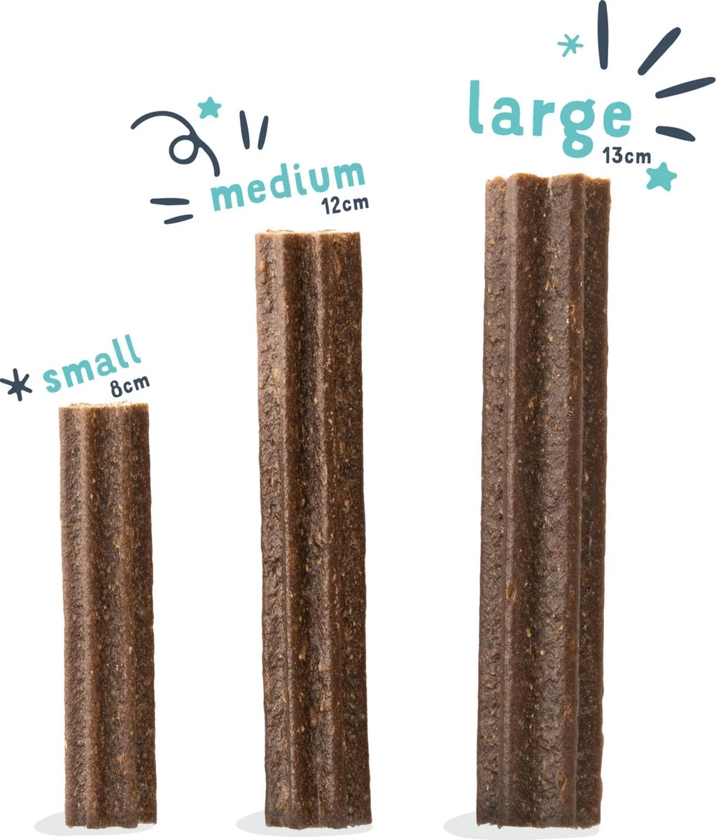 Edgard & Cooper Doggy Dental Sticks Appel - Eucalyptusolie Medium 6 Edgard & Cooper Doggy Dental Sticks Appel - Eucalyptusolie Medium - Afbeelding 4