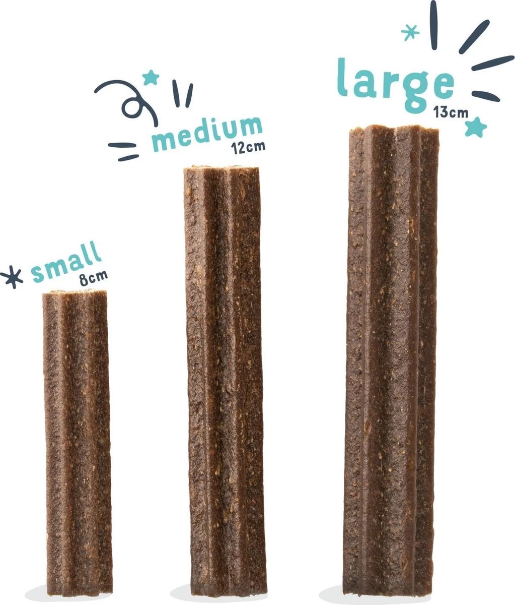 Edgard & Cooper Doggy Dental Sticks Appel - Eucalyptusolie Large 6 Edgard & Cooper Doggy Dental Sticks Appel - Eucalyptusolie Large - Afbeelding 4