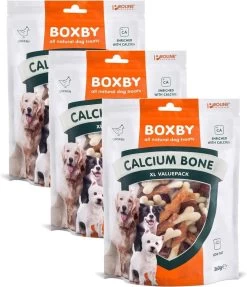 Proline Boxby Calcium Bone - Hondensnacks - 3 X 360 G Valuepack -Hondenbenodigdheden 1033x1200 3