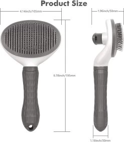 Igoods Kattenborstel - Kattenhaar Verwijderaar - Ontpluizer - Grijs -Hondenbenodigdheden 1050x1200 2