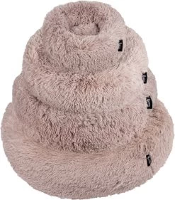 District 70 FUZZ - Hondenmand Comfortabel En Zacht Pluche - Zand, Oudroze, Donkergrijs En Lichtgrijs In S/M/L/XL - Maat: Large, Kleur: Zand -Hondenbenodigdheden 1053x1200 3