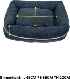 I-CiGO Homy Luxe - Hondenmand - In-kussen Dubbelzijdig Gebruik 70x60xH14cm/Blauw 16 I-CiGO Homy Luxe - Hondenmand - In-kussen Dubbelzijdig Gebruik 70x60xH14cm/Blauw -Hondenbenodigdheden 1070x1200 1