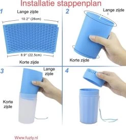 Fuzly- 2 In 1 Hondenpoten Reiniger + Handdoek - Hondenborstel - Borstel Hond / Kat - Hondenpoot Reiniger - Huisdier Poot Wassen - Borstel - Hondenverzorging - Verzorging Hond - Honden Wassen - Schoonmaak Borstel - Kattenborstel - Groen -Hondenbenodigdheden 1075x1200 1