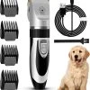 Merkloos Hondentondeuse, Hundeschermaschine / Dog Clippers - Dierenhaartrimmer, Hondentondeuse Kit Hond Verzorging -Hondenbenodigdheden 1108x1200
