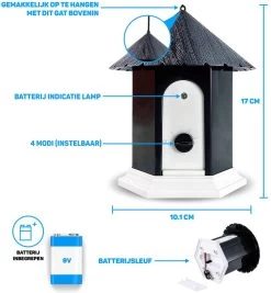 Vulpes Pets® Anti Blaf Apparaat Pro - Anti Blafband Voor Alle Honden - Luxe Hondentrainer - Diervriendelijk & Zonder Schok - Inclusief 9V Batterij - Waterbestendig - Ophangbaar - Instelbare Ultrasone Niveauregeling - 4 Standen -Hondenbenodigdheden 1111x1200 2