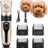 BYER Professionele Dieren Tondeuse Set - Voor Huisdieren Katten & Honden - Draadloos - Oplaadbare Pet Trimmer - Dog Tondeuze Clipper - 5 Standen & Vier Opzetkammen - Low Noise 2 BYER Professionele Dieren Tondeuse Set - Voor Huisdieren Katten & Honden - Draadloos - Oplaadbare Pet Trimmer - Dog Tondeuze Clipper - 5 Standen & Vier Opzetkammen - Low Noise -Hondenbenodigdheden 1129x1200 1