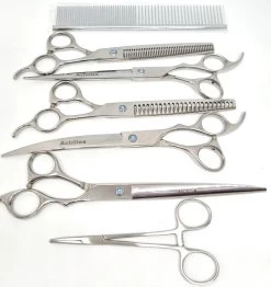 Achilles Hondenschaar - Scharenset Hond 8 INCH - 8-Delige Scharenset - Effileerschaar Hond 7 Achilles Hondenschaar - Scharenset Hond 8 INCH - 8-Delige Scharenset - Effileerschaar Hond -Hondenbenodigdheden 1132x1200 1