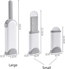 IGOODS - Pet Hair Remover - Hond & Kat Roller Brush - Dubbelzijdig Bont Ontharingsgereedschap Met Zelfreinigende Basis - Reismaatborstel - Voor Kleding - Bank - Tapijt - Autostoel GRIJS 16 IGOODS - Pet Hair Remover - Hond & Kat Roller Brush - Dubbelzijdig Bont Ontharingsgereedschap Met Zelfreinigende Basis - Reismaatborstel - Voor Kleding - Bank - Tapijt - Autostoel GRIJS -Hondenbenodigdheden 1133x1200