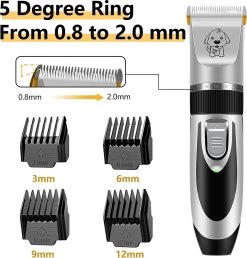 Merkloos Hondentondeuse, Hundeschermaschine / Dog Clippers - Dierenhaartrimmer, Hondentondeuse Kit Hond Verzorging -Hondenbenodigdheden 1147x1200