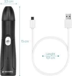 Navaris Elektrische Nagelvijl Voor Huisdieren - Met Diamanten Vijlkop - Voor Honden, Katten En Konijnen - Ook Voor Vogelsnavels - Draadloos 12 Navaris Elektrische Nagelvijl Voor Huisdieren - Met Diamanten Vijlkop - Voor Honden, Katten En Konijnen - Ook Voor Vogelsnavels - Draadloos -Hondenbenodigdheden 1149x1200 1