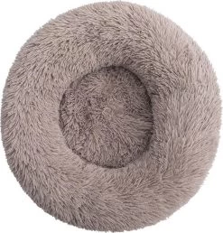 BEESSIES® Donut Hondenmand/hondenkussen 100 Cm - Wasbare Hoes - Taupe - Hond Kussen Mand