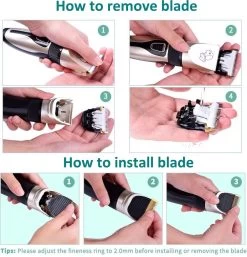 Merkloos Professionele Dierentondeuse - Scheerapparaat Voor Honden En Katten - Trimmer - 4 Opzetstukken - Oplaadbaar - Draadloos - Stil - Verschillende Haar En Vachtlengtes - Haartrimmer - Hondentrimmer - Honden Trimmer - Honden Knippen - Haren Knippen -Hondenbenodigdheden 1154x1200 1