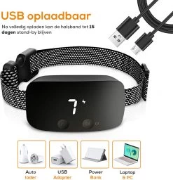 Salvano Anti Blafband - Blafband Voor Honden - Opvoedingshalsbanden - Voor Kleine En Grote Honden - Anti Blafband Zonder Schok- Oplaadbaar - Anti Blaf Apparaat - Blafband - Diervriendelijk -Hondenbenodigdheden 1156x1200 3