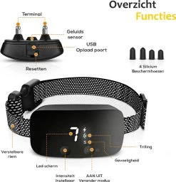 Salvano Anti Blafband - Blafband Voor Honden - Opvoedingshalsbanden - Voor Kleine En Grote Honden - Anti Blafband Zonder Schok- Oplaadbaar - Anti Blaf Apparaat - Blafband - Diervriendelijk -Hondenbenodigdheden 1156x1200 4