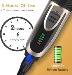 Nobleza Dieren Tondeuse Set - 4 Opzetkammen - Draadloos - Voor Huisdieren Katten & Honden 14 Nobleza Dieren Tondeuse Set - 4 Opzetkammen - Draadloos - Voor Huisdieren Katten & Honden -Hondenbenodigdheden 1159x1200 1