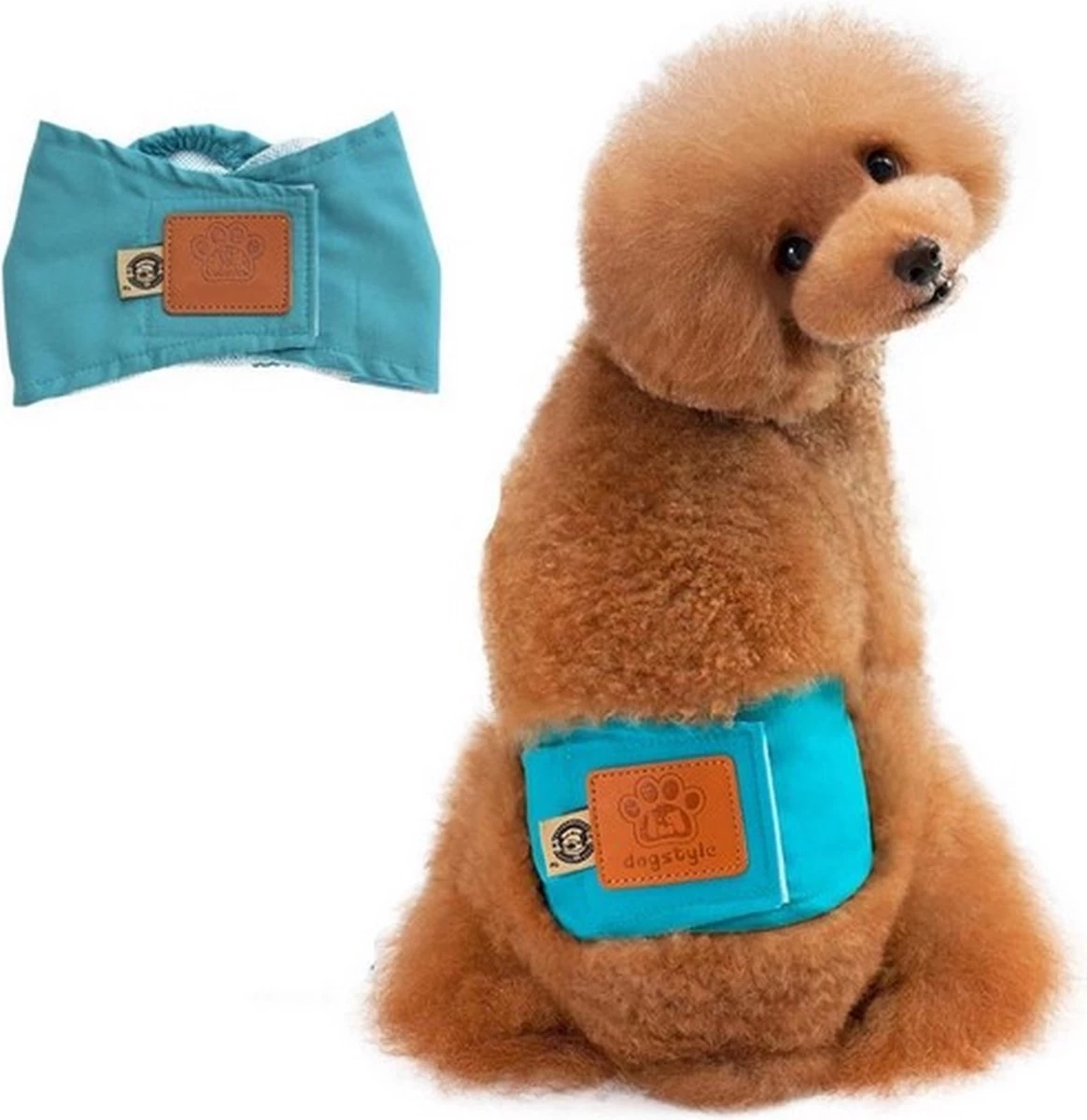 Merkloos Hondenluier Voor Kleine Hond - Luier Voor Reu - Buikband Maat S 27 Cm X 25 Cm 3 Merkloos Hondenluier Voor Kleine Hond - Luier Voor Reu - Buikband Maat S 27 Cm X 25 Cm