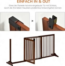 PawHut Barrière Verstelbare Lengte D06-079V01 -Hondenbenodigdheden 1170x1200 5