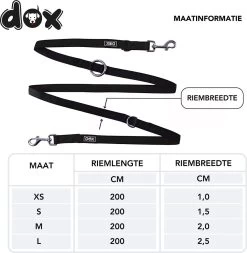 DDOXX Hondenriem Air Mesh, 3-voudig Verstelbaar, 2m | Voor Kleine & Grote Honden | Dubbele Riem Twee Honden Kat Puppy | Tug Leash Large | Lead Leash Small | Walking Leash Puppy Leash | Zwart, XS 11 DDOXX Hondenriem Air Mesh, 3-voudig Verstelbaar, 2m | Voor Kleine & Grote Honden | Dubbele Riem Twee Honden Kat Puppy | Tug Leash Large | Lead Leash Small | Walking Leash Puppy Leash | Zwart, XS -Hondenbenodigdheden 1172x1200 3