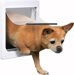 Trixie 2-Weg Hondenluik Wit - XS-S 25 X 29 CM -Hondenbenodigdheden 1176x1200 8