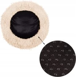 Springos Hondenmand | Superzacht En Luxe | Wasbaar | Donut | Fluffy | Hondenkussen |40 CM | Ecru 11 Springos Hondenmand | Superzacht En Luxe | Wasbaar | Donut | Fluffy | Hondenkussen |40 CM | Ecru -Hondenbenodigdheden 1182x1200 2