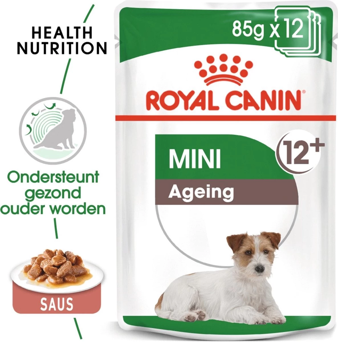 Royal Canin Shn Mini Ageing 12plus Pouch - Hondenvoer - 12x85 G 9 Royal Canin Shn Mini Ageing 12plus Pouch - Hondenvoer - 12x85 G - Afbeelding 7