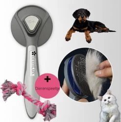 Merkloos Dierenborstel - Haarborstel Huisdieren - Borstel Voor Vacht Huisdier - Borstel Kat - Borstel Hond - Makkelijk Haar Verwijderen Met één Klik - Inclusief Speeltje - Kam Huisdier - Vachtverzorging - Massage 21 Merkloos Dierenborstel - Haarborstel Huisdieren - Borstel Voor Vacht Huisdier - Borstel Kat - Borstel Hond - Makkelijk Haar Verwijderen Met één Klik - Inclusief Speeltje - Kam Huisdier - Vachtverzorging - Massage -Hondenbenodigdheden 1192x1200 4