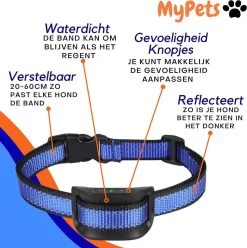 MyPets™ Anti-blafband - Anti Blaf Apparaat - Voor Kleine Honden En Grote Honden - Diervriendelijk - Opvoedingshalsband - Trainingshalsband - 2022/2023 Versie - Inclusief Batterijen 15 MyPets™ Anti-blafband - Anti Blaf Apparaat - Voor Kleine Honden En Grote Honden - Diervriendelijk - Opvoedingshalsband - Trainingshalsband - 2022/2023 Versie - Inclusief Batterijen -Hondenbenodigdheden 1197x1200 5
