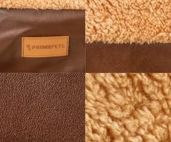PrimePlus Hondenkussen XL Bruin/Cognac - 120x80x10 CM - Zacht En Luxe Hondenmand - Hondenbed - Hondenmat - Orthopedisch Hondenkussens -Hondenbenodigdheden 1200x1000 9