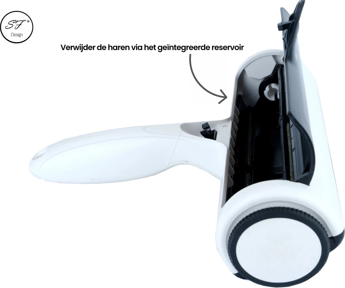 Merkloos Krachtige Herbruikbare, Duurzame Haarverwijderaar Voor Huisdieren - Geschikt Voor Kattenhaar & Hondenhaar 8 Merkloos Krachtige Herbruikbare, Duurzame Haarverwijderaar Voor Huisdieren - Geschikt Voor Kattenhaar & Hondenhaar - Afbeelding 6