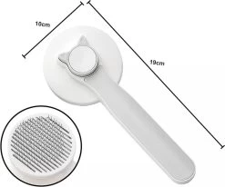 Kattenborstel - Kattenkam - Hondenborstel - Kattenhaar Verwijderaar - Haarverwijderaar Voor Huisdieren - Kattenhaar - Hondenhaar - Haarverwijderaar Voor Huisdieren - Langharig/Kortharig - Katten Accessoires - Katten - Blauwe Kleur -Hondenbenodigdheden 1200x1003