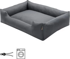 Hondenmand Cordura XXXL – Donkergrijs - 125 X 90 X 24 Cm