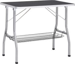 VIDAXL Hondentrimtafel Verstelbaar Met 2 Lussen En Opbergschap 22 VIDAXL Hondentrimtafel Verstelbaar Met 2 Lussen En Opbergschap -Hondenbenodigdheden 1200x1027