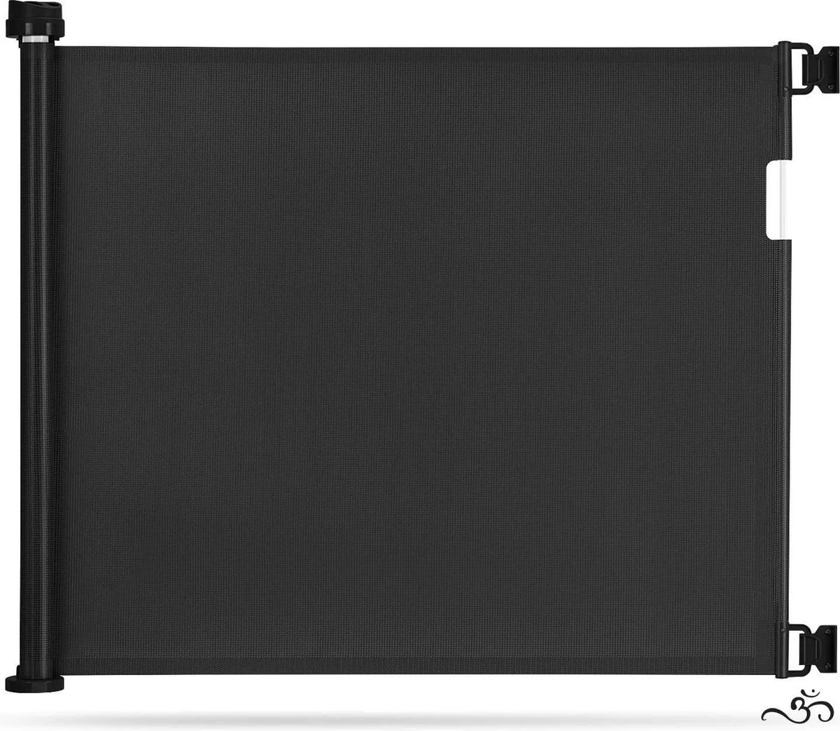 Caedentes - Hondenhek – Inrolbaar – Dierenhek -tot 150cm Uitrolbaar – Zwart 4 Caedentes - Hondenhek – Inrolbaar – Dierenhek -tot 150cm Uitrolbaar – Zwart - Afbeelding 2