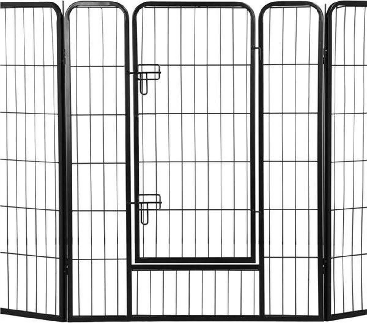 Merkloos Topmast Premium Puppyren - 80 Cm Hoog - 640 Cm Omtrek - Hondenren - Hondenhok - Antraciet 4 Merkloos Topmast Premium Puppyren - 80 Cm Hoog - 640 Cm Omtrek - Hondenren - Hondenhok - Antraciet - Afbeelding 2