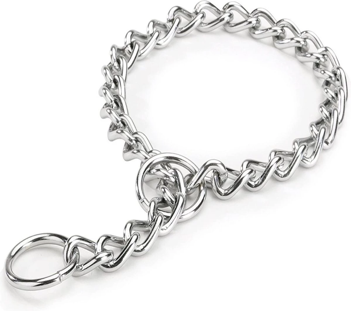 Nobleza Slipketting Hond - Sliphalsband - Trainingshalsband - Hondenketting - Maat L 4 Nobleza Slipketting Hond - Sliphalsband - Trainingshalsband - Hondenketting - Maat L - Afbeelding 2