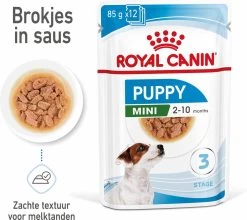 Royal Canin Shn Mini Puppy Pouch - Hondennatvoer - 12 X 85 G -Hondenbenodigdheden 1200x1067 4
