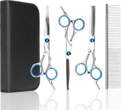 Nobleza Vachtscharen En Kam Set - Scharen Set - Vachtverzorging Set - Scharen Set Voor Honden En Katten