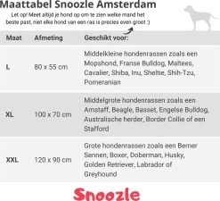 Snoozle Orthopedische Hondenmand - Zacht En Luxe Hondenkussen - Hondenbed - Wasbaar - Hondenmanden - 100 X 70 Cm - Stormy Grey 15 Snoozle Orthopedische Hondenmand - Zacht En Luxe Hondenkussen - Hondenbed - Wasbaar - Hondenmanden - 100 X 70 Cm - Stormy Grey -Hondenbenodigdheden 1200x1094 3