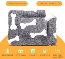 Nobleza Benchkussen - Dierenkussen - Hondenkussen - Kattenkussen - Benchmat - Dierenmat - Hondenmat - Kattenmat - Grijs - Maat S 18 Nobleza Benchkussen - Dierenkussen - Hondenkussen - Kattenkussen - Benchmat - Dierenmat - Hondenmat - Kattenmat - Grijs - Maat S -Hondenbenodigdheden 1200x1095 7