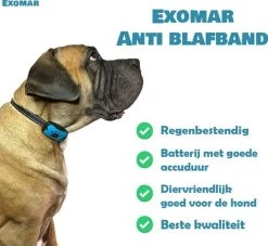 Exomar® Anti Blafband Voor Honden Blafband Anti Blaf Apparaat Blafband Zonder Schok - Diervriendelijk -Hondenbenodigdheden 1200x1101 6