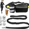 Looplijn Met Heupriem Hands Free - Hondenriem - Reflecterende Hardloopband -Elastische Leiband - Heuptas En Flessenhouder - Zwart - 150 Cm Tot 210 Cm -Hondenbenodigdheden 1200x1106 6