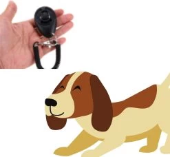 Merkloos Luxe Clicker Voor Hondentraining - Train Je Hond Op Een Vriendelijke Manier -Hondenbenodigdheden 1200x1106 7