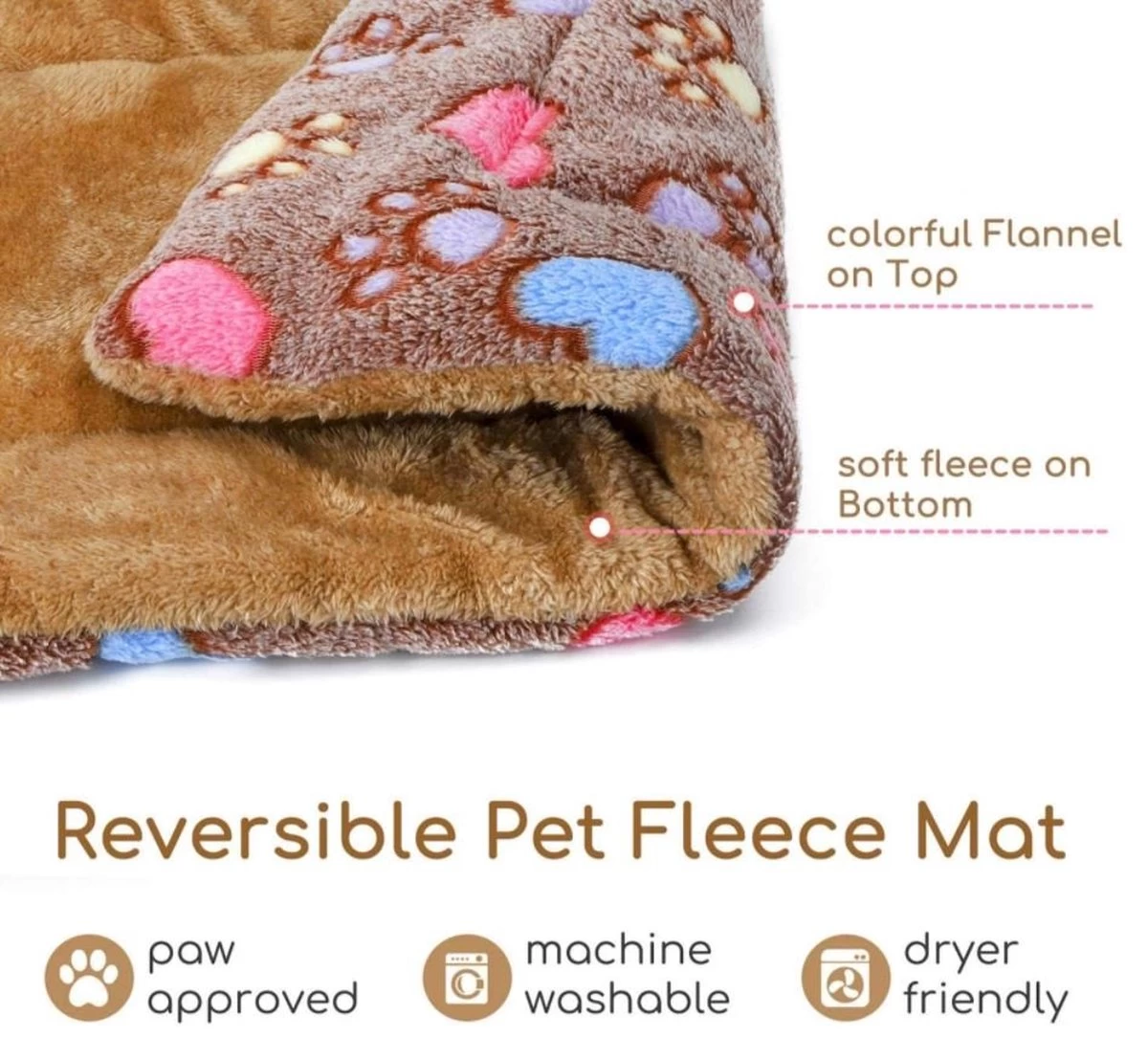 Nobleza Benchkussen - Dierenkussen - Hondenkussen - Kattenkussen - Benchmat - Dierenmat - Hondenmat - Kattenmat - Bruin - Maat S 4 Nobleza Benchkussen - Dierenkussen - Hondenkussen - Kattenkussen - Benchmat - Dierenmat - Hondenmat - Kattenmat - Bruin - Maat S - Afbeelding 2