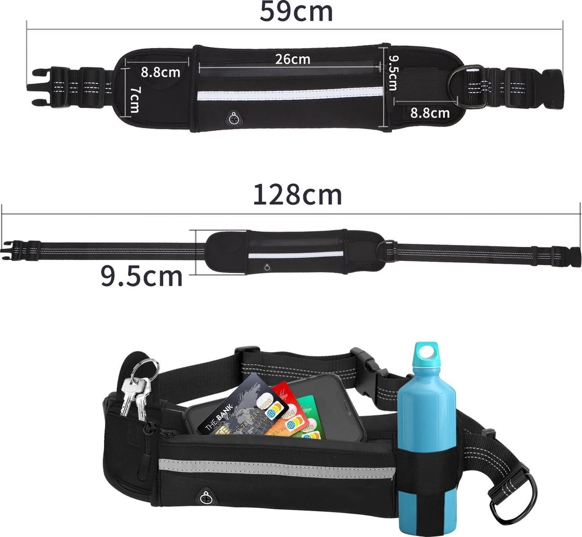 Nobleza Jogging Heupgordel Met Hondenriem 42UOY - Looplijn Met Heupriem Voor Honden 10 Nobleza Jogging Heupgordel Met Hondenriem 42UOY - Looplijn Met Heupriem Voor Honden - Afbeelding 8