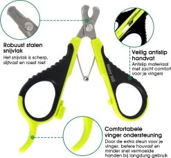 Mister Mill Nagelknipper Kat - Nagelschaar - Kleine Hond (Max. 10 Kg.) Vogel En Knaagdier -Hondenbenodigdheden 1200x1111