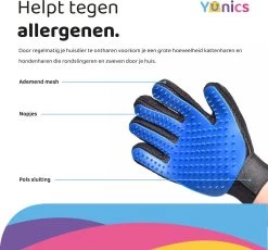 YUNICS® Dieren Handschoen - Haarverwijderaar Voor Huisdieren - Kattenborstel - Hondenborstel - Hondenkam - Kattenhaarverwijderaar - Blauw 8 YUNICS® Dieren Handschoen - Haarverwijderaar Voor Huisdieren - Kattenborstel - Hondenborstel - Hondenkam - Kattenhaarverwijderaar - Blauw -Hondenbenodigdheden 1200x1116 2