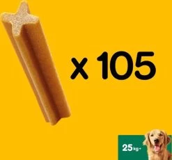 Pedigree Dentastix Kauwstaven - Gebitsverzorgende Hondensnacks - Maxi - 105 Stuks 14 Pedigree Dentastix Kauwstaven - Gebitsverzorgende Hondensnacks - Maxi - 105 Stuks -Hondenbenodigdheden 1200x1117 5