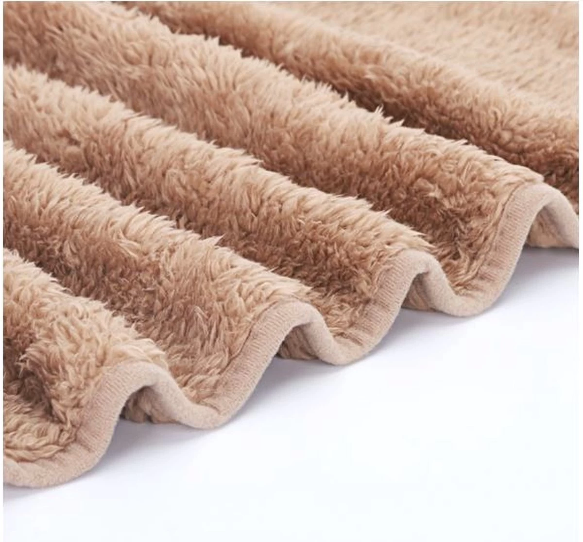 Nobleza Dierendeken - Pluche Deken - Hondendeken - Kattendeken - Deken Hond - Deken Kat - Dierendeken - Bruin - Maat L 5 Nobleza Dierendeken - Pluche Deken - Hondendeken - Kattendeken - Deken Hond - Deken Kat - Dierendeken - Bruin - Maat L - Afbeelding 3